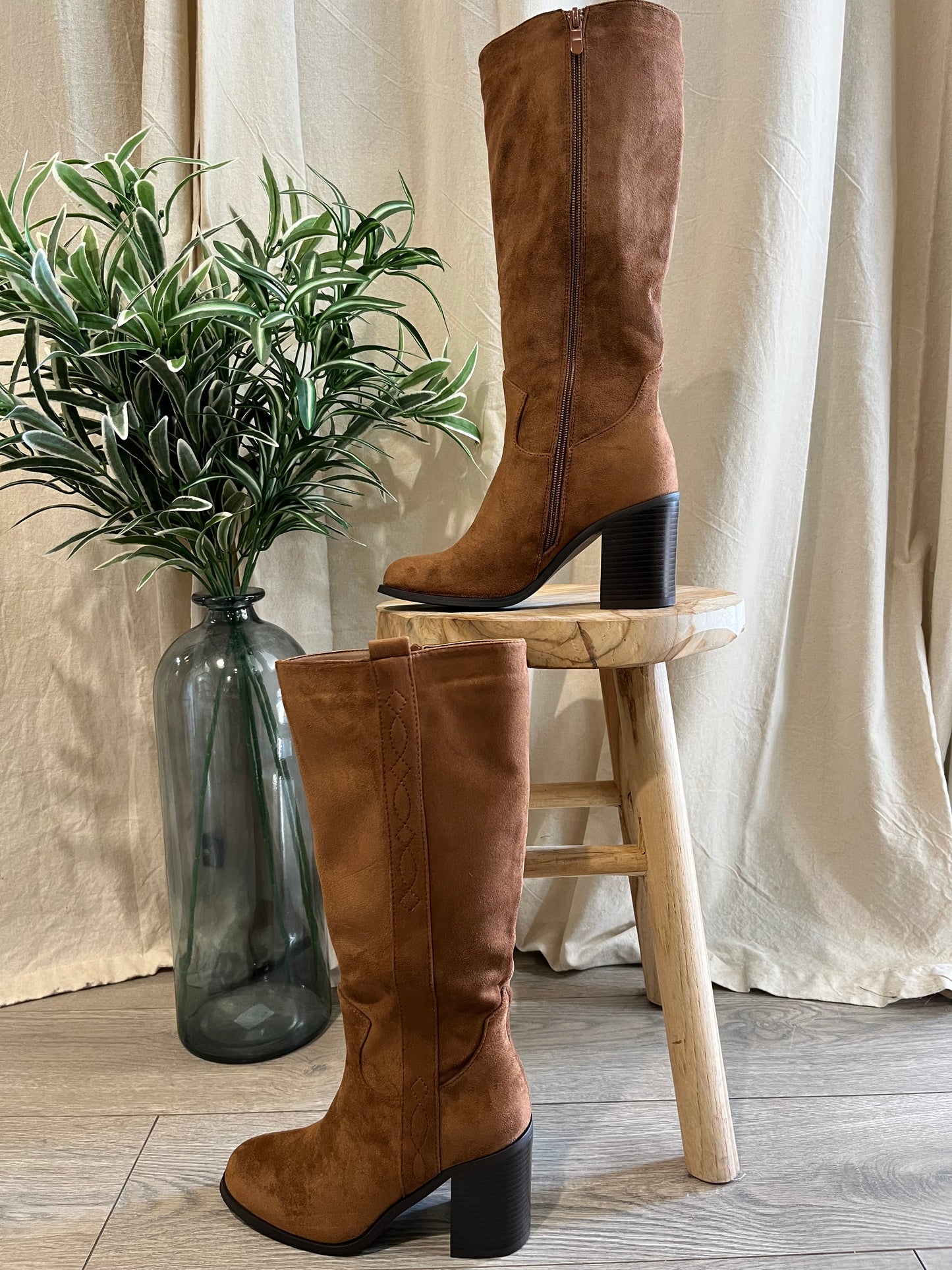 Botte marron
