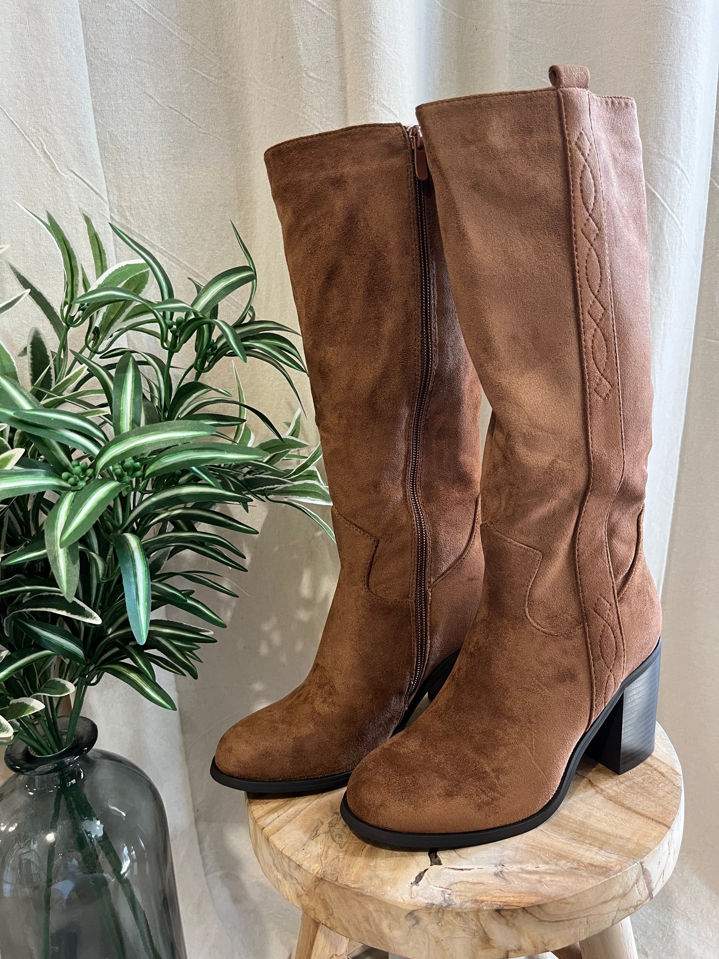 Botte marron