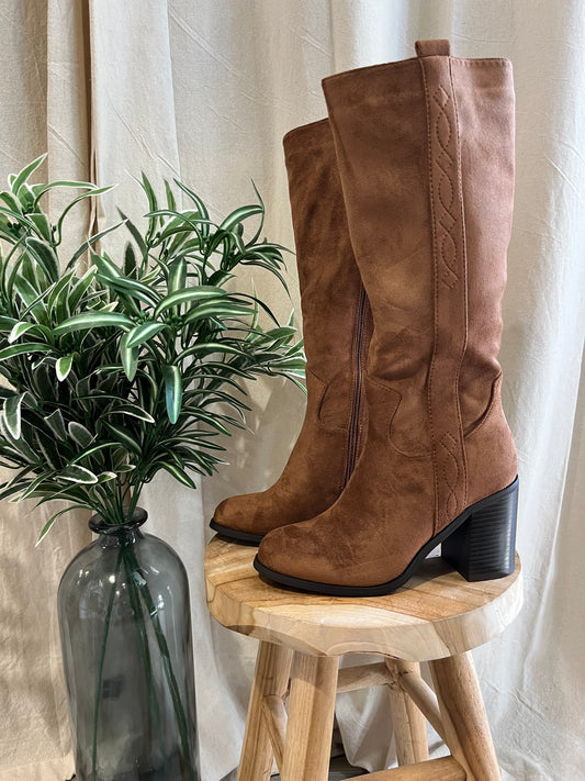 Botte marron